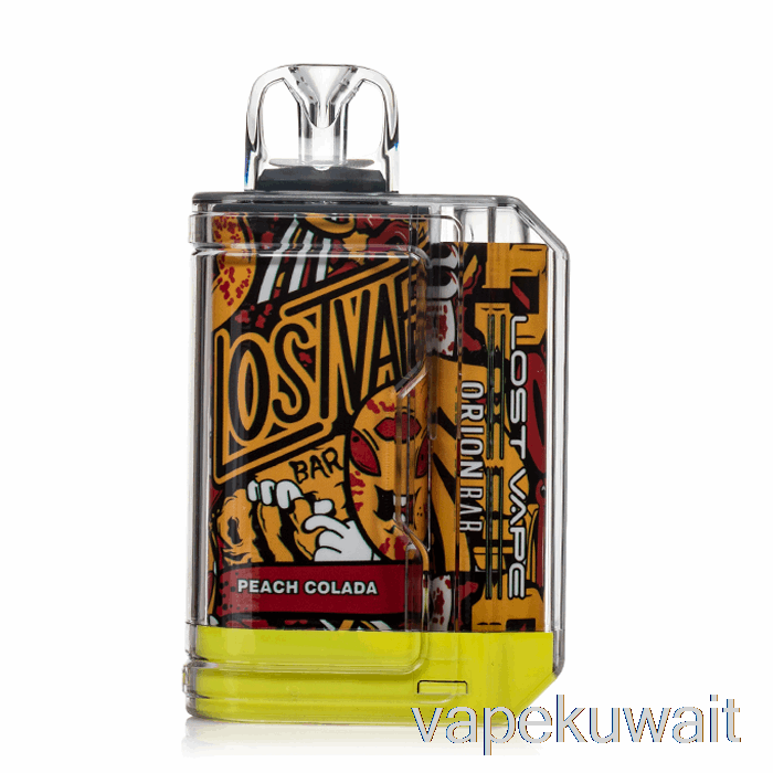 Lost Vape Orion Bar 7500 نظام جراب Vape الخوخ والكولادا القابل للتصرف